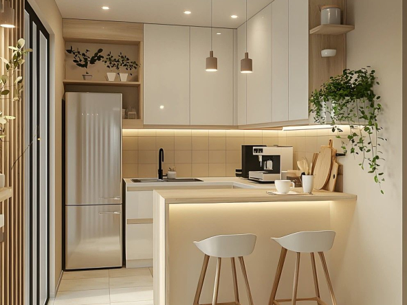 4 astuces pour bien aménager votre petite cuisine